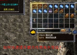 如何快速提升霸月传奇角色等级? 如何快速提升霸月传奇角色等级?