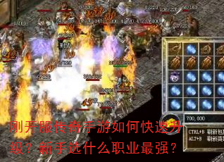 刚开服传奇手游如何快速升级?新手选什么职业最强? 刚开服传奇手游如何快速升级?新手选什么职业最强?