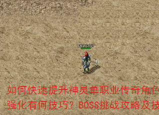 如何快速提升神灵单职业传奇角色等级?装备获取与强化有何技巧?BOSS挑战攻略及技能搭配推荐? 如何快速提升神灵单职业传奇角色等级?装备获取与强化有何技巧?BOSS挑战攻略及技能搭配推荐?